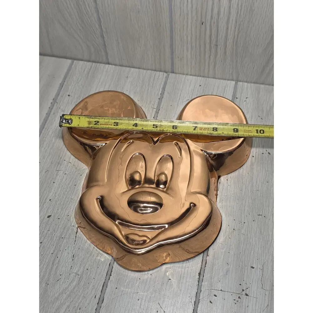 Vintage Disney Copper Mickey Mouse Pan Kitchen Wall Decor Farmhouse Country